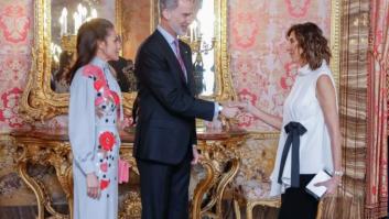 Paz Padilla cuenta el problema que tuvo durante el saludo a Felipe VI y Letizia