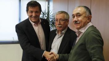 UGT y CCOO recaban el apoyo del PSOE para las movilizaciones de diciembre