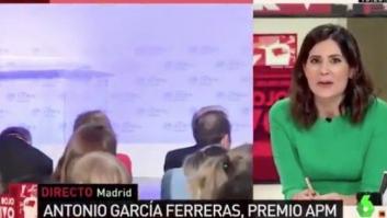 La 'pullita' de María Llapart a Ferreras tras lo que dijo en una entrega de premios