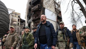 Charles Michel se tiene que refugiar durante su visita a Odesa por un ataque ruso sobre la ciudad
