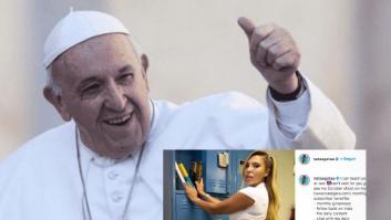 El Vaticano investiga el "me gusta" de la cuenta del papa en Instagram a una modelo brasileña