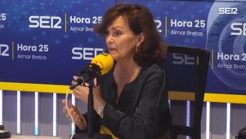 Carmen Calvo habla de Andalucía y deja una comparación inesperada sobre Macarena Olona