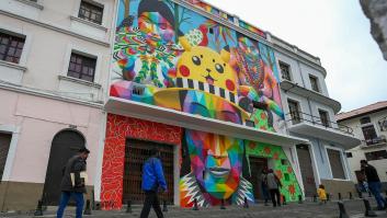 El Pikachu del artista español Okuda genera controversia en Ecuador