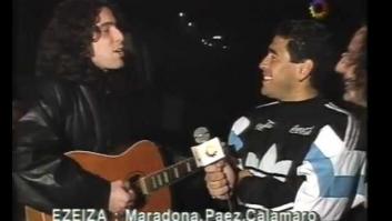 La dura despedida de Andrés Calamaro a Maradona: "Espérame en el cielo"