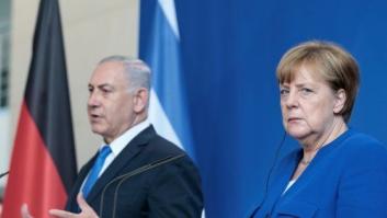 Irán y Palestina enturbian las relaciones entre Merkel y Netanyahu