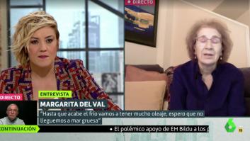 Cristina Pardo sorprende a la viróloga Margarita del Val con esta pregunta: su reacción lo dice todo