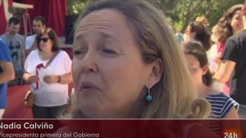 Preguntan a Nadia Calviño por la relación con Podemos, dice que "es normal" pero deja este 'recado'