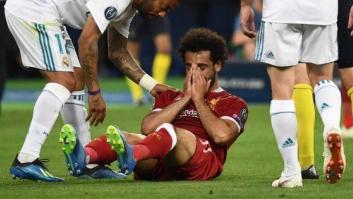 La durísima caída de Salah que ha puesto los pelos de punta a todo el mundo