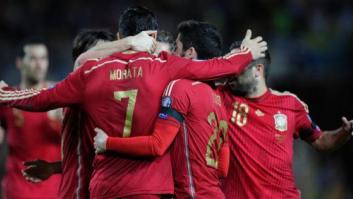 Álvaro Morata desatasca a La Roja