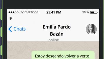 El 'WhatsApp' más hot de Pérez Galdós y Pardo Bazán