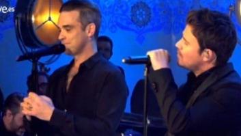 El sorprendente dúo de Dani Martín y Robbie Williams en TVE