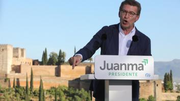 El presidente del PSOE andaluz llama "tontopollas" a Feijóo tras sus palabras en un mitin en Granada