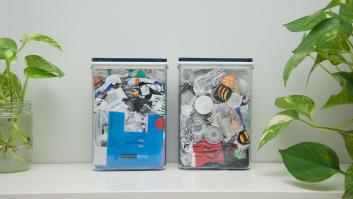 Dos años de residuos en dos tarros: cómo una pareja consiguió vivir sin plástico