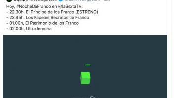 La aplaudida respuesta de 'Equipo de Investigación' (LaSexta) a este tuit sobre Franco