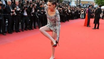 Kristen Stewart se rebela contra la alfombra roja de Cannes y se quita los tacones