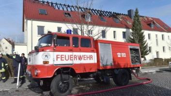 Arde en Alemania un albergue de refugiados en la diana de los neonazis