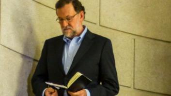 Rajoy, fascinado con 'Patria': "Es buenísima"