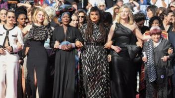 82 mujeres del cine exigen igualdad salarial en la alfombra roja de Cannes