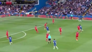 El genial efecto óptico que se produjo en el último partido del Chelsea