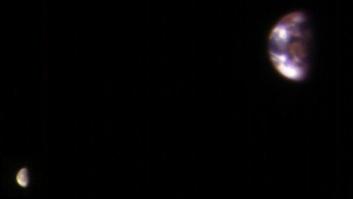 La NASA publica una foto de la Tierra y la Luna vistas desde Marte