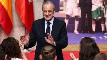 Florentino Pérez se pronuncia contundente sobre Mbappé y señala directamente a Macron