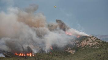 Los tres incendios activos en Cataluña han devastado ya 2.000 hectáreas