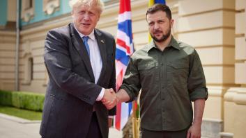 Boris Johnson vuelve a Kiev justo el día en que Ucrania avanza en su adhesión a la Unión Europea