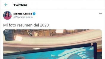 Mónica Carrillo se pasa Twitter con su foto de resumen de 2020: miles y miles de 'me gusta'