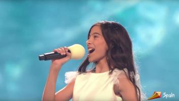 Melani, tercera clasificada en Eurovisión Junior en representación de España