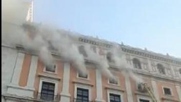 Bajo control un incendio declarado en el Alcázar de Toledo