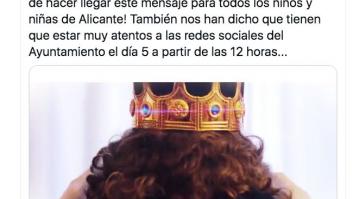 Críticas al Ayuntamiento de Alicante por lo que se ve en este vídeo para la cabalgata de Reyes
