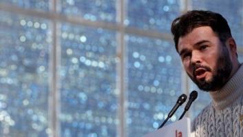 Gabriel Rufián se mofa de TVE durante lo ocurrido en el Sevilla-Barça