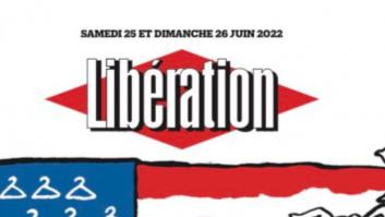 "Viernes negro": La brutal portada de 'Libération' sobre la derogación del aborto en EEUU