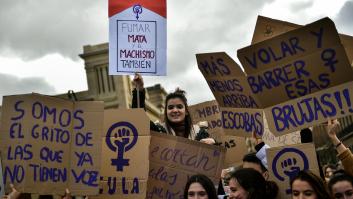 Absueltos tras colgar pancartas machistas en los juzgados de violencia sobre la mujer