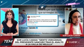 Lucía Caram explica por qué no irá a un acto con Sánchez: "Me niego a estrecharle la mano"