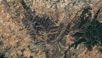 Lo que se ve en esta imagen de Google Maps cerca de Calatayud es muy loco: a Vox le gusta