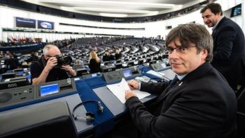 Puigdemont busca aliados en el Parlamento Europeo