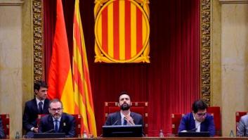 Puigdemont vota por primera vez de forma delegada en el Parlament