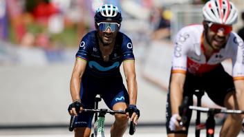 Un conductor atropella al ciclista Alejandro Valverde en Murcia y se da a la fuga