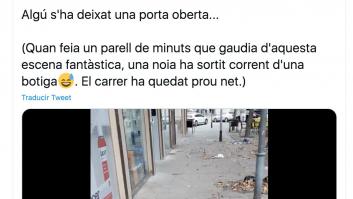 Sorpresa generalizada por lo que se ha encontrado por el suelo de la calle un vecino de Barcelona