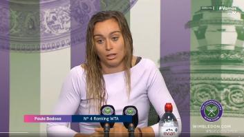 "No sé cómo decirlo": Paula Badosa da una lección perfecta ante la prensa tras perder en Wimbledon