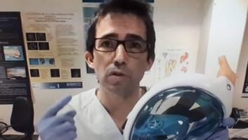 Un médico desvela cómo se les ocurrió adaptar las gafas de Decathlon como respiradores: "Vimos un meme"