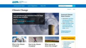 Trump ordena a la Agencia de Protección Ambiental retirar la web sobre cambio climático