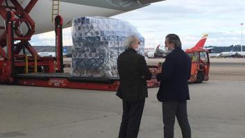 Llega a España un avión procedente de China con 120.000 test para sanitarios y cuerpos de seguridad