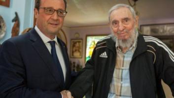 Reunión de Hollande con Fidel Castro: "Tenía ante mí a un hombre que hizo historia"