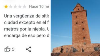 La reseña que han dejado en Google sobre la Torre de Hércules que nadie se puede creer