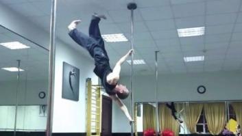 El vídeo de un gimnasta desafiando a la gravedad que triunfa en Internet