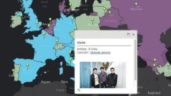 Eurovisión 2015: los rivales de Edurne (MAPA INTERACTIVO)