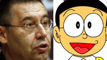 'Nobita' Bartomeu, la sensación de la celebración culé