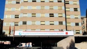 Se desprende el falso techo en Oncología del Hospital Gregorio Marañón de Madrid